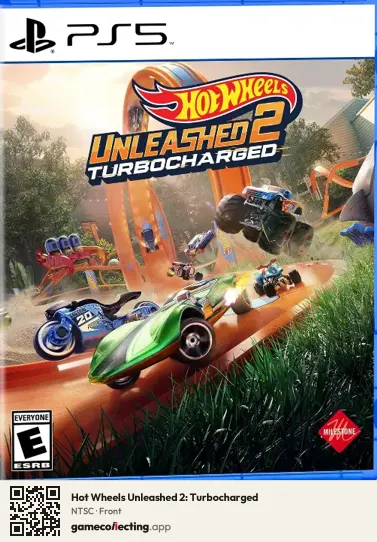 Hot Wheels Unleashed 2: Turbocharged PlayStation 5, NTSC box front