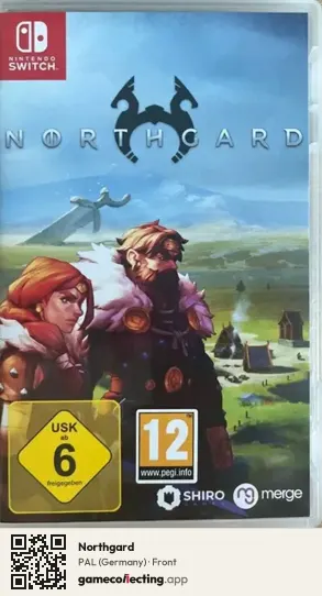 Northgard Nintendo Switch, Germany box front