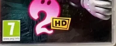 Luigi's Mansion 2 HD, the PEGI square on its front