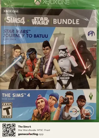 The Sims 4 Xbox One, NTSC box front
