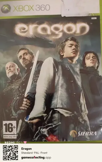 Eragon Xbox 360, PAL box front