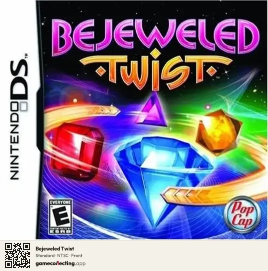 Bejeweled Twist Nintendo DS, NTSC box front