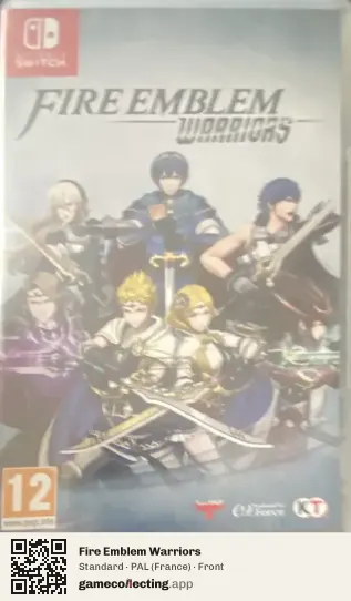 Fire Emblem Warriors Nintendo Switch, France box front