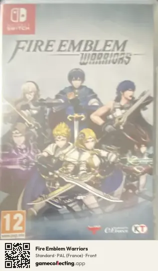 Fire Emblem Warriors Nintendo Switch, France box front