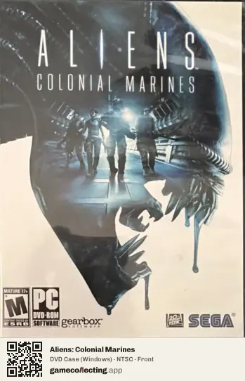 Aliens: Colonial Marines Computer, NTSC box front