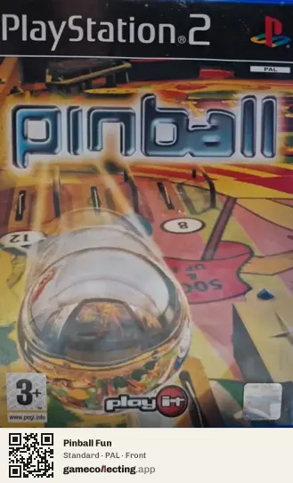 Pinball Fun PlayStation 2, PAL box front