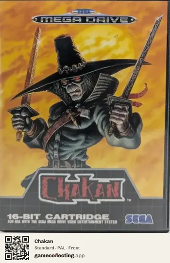 Chakan Sega Mega Drive / Genesis, PAL box front