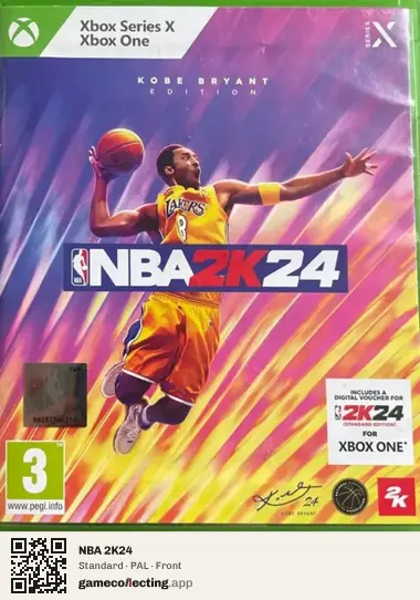 NBA 2K24 Xbox Series X, PAL box front