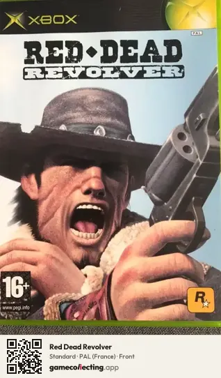 Red Dead Revolver Xbox, France box front