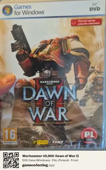 Warhammer 40,000: Dawn of War II Computer, Poland box front