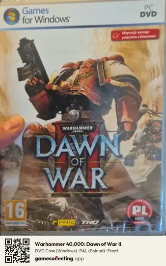 Warhammer 40,000: Dawn of War II Computer, Poland box front