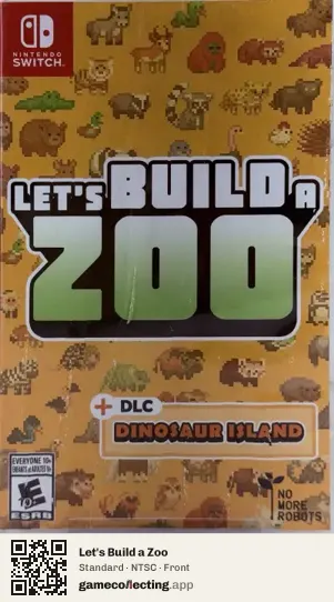 Let's Build a Zoo Nintendo Switch, NTSC box front