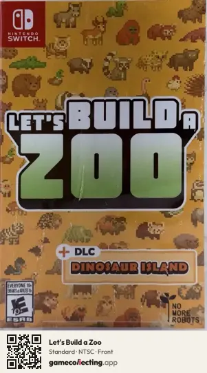 Let's Build a Zoo Nintendo Switch, NTSC box front