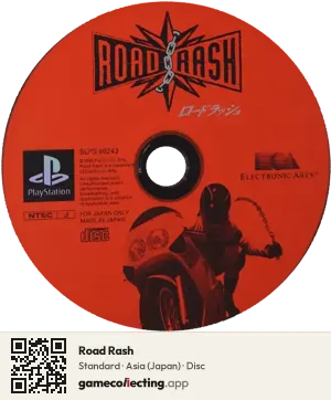 Road Rash PlayStation, Asia disc