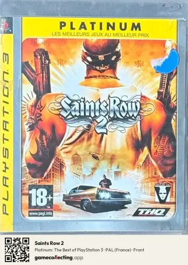 Saints Row 2 PlayStation 3, France box front
