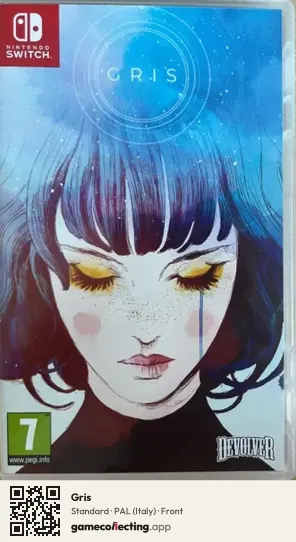 Gris Nintendo Switch, Italy box front