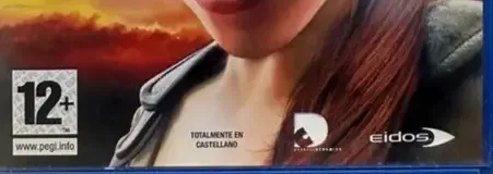 Lara Croft Tomb Raider: Legend, the PEGI square on its front