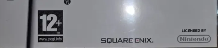 Chrono Trigger, the PEGI square on its front