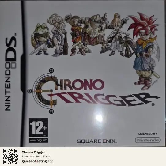Chrono Trigger Nintendo DS, PAL box front