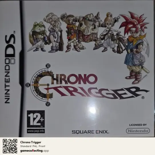 Chrono Trigger Nintendo DS, PAL box front