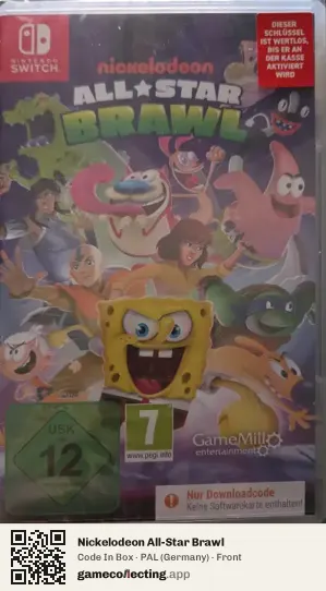Nickelodeon All-Star Brawl Nintendo Switch, Germany box front