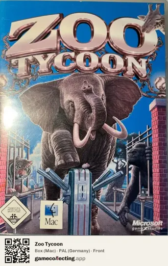 Zoo Tycoon Computer, Germany box front