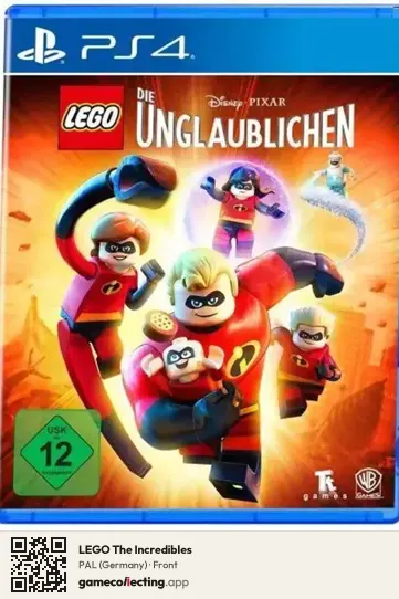 LEGO The Incredibles PlayStation 4, Germany box front