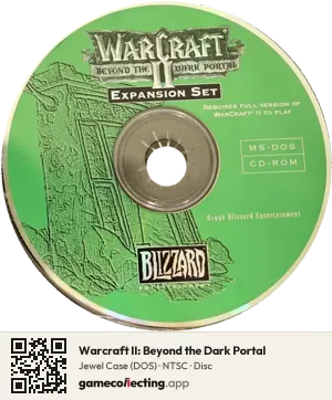 Warcraft II: Beyond the Dark Portal Computer, NTSC disc