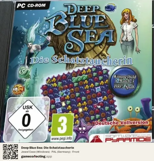 Deep Blue Sea: Die Schatztaucherin Computer, Germany box front