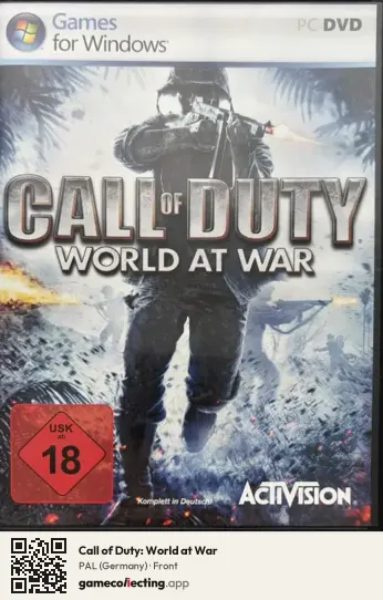 Call of Duty: World at War Computer, Germany box front