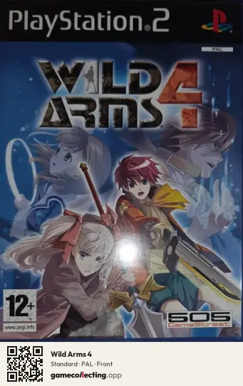 Wild Arms 4 PlayStation 2, PAL box front