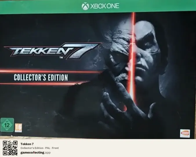 Tekken 7 Xbox One, PAL box front