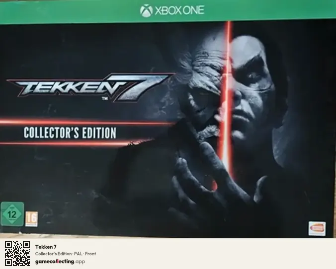 Tekken 7 Xbox One, PAL box front