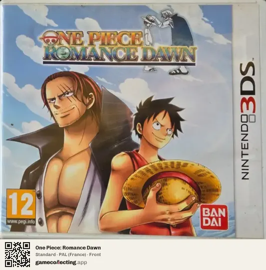 One Piece: Romance Dawn Nintendo 3DS, France box front