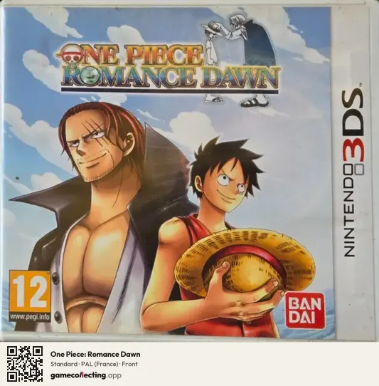 One Piece: Romance Dawn Nintendo 3DS, France box front