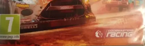 Dirt Showdown, the PEGI square on its front