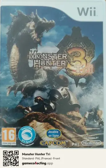 Monster Hunter Tri Nintendo Wii, France box front