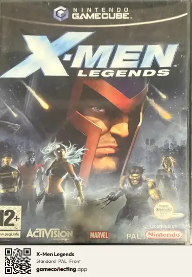X-Men Legends Nintendo GameCube, PAL box front