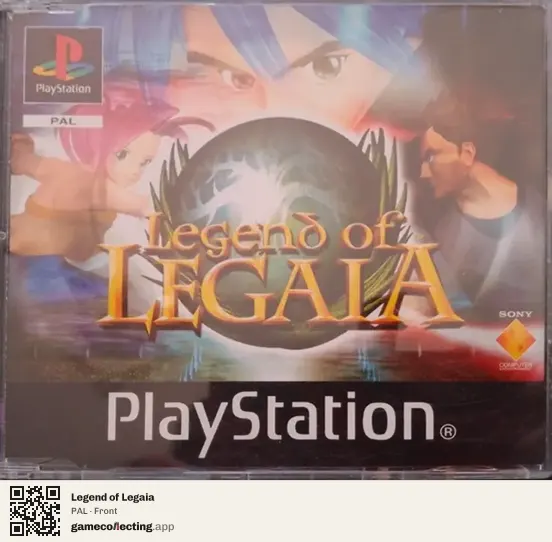 Legend of Legaia PlayStation, PAL box front