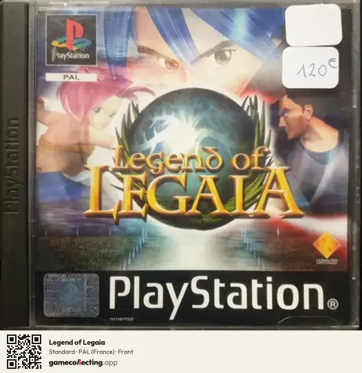 Legend of Legaia PlayStation, France box front