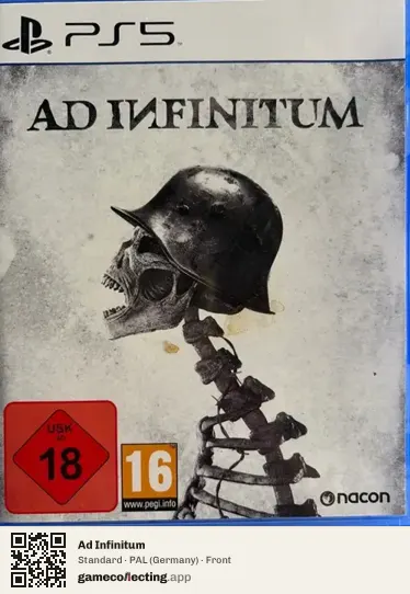 Ad Infinitum PlayStation 5, Germany box front