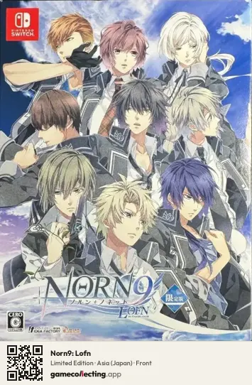 Norn9: Lofn Nintendo Switch, Asia box front