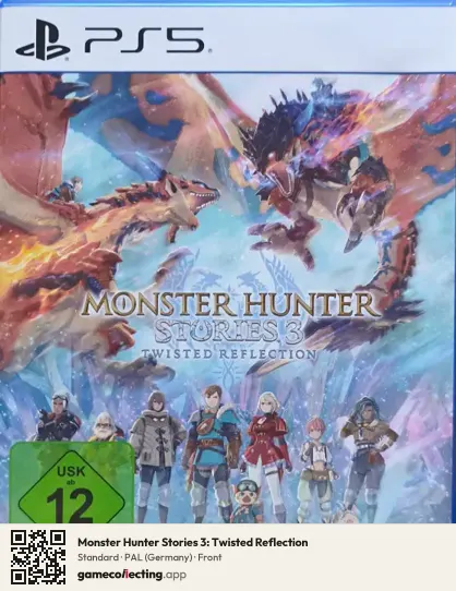 Monster Hunter Stories 3: Twisted Reflection PlayStation 5, Germany box front