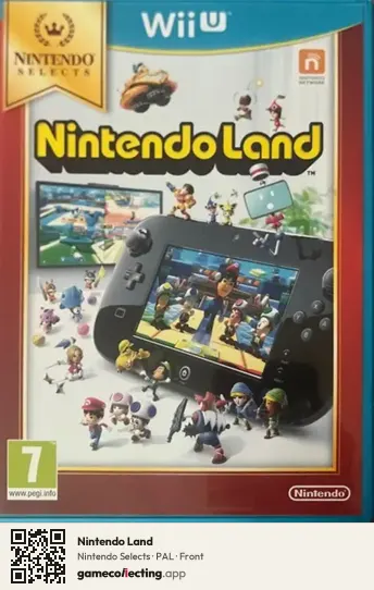 Nintendo Land Nintendo Wii U, PAL box front
