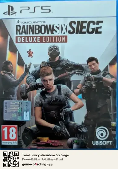 Tom Clancy's Rainbow Six Siege PlayStation 5, Italy box front