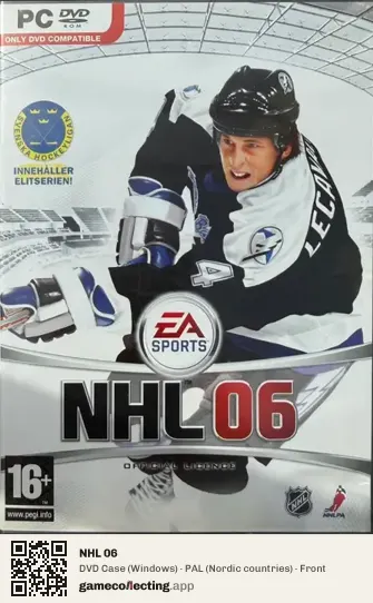 NHL 06 Computer, Nordic countries box front