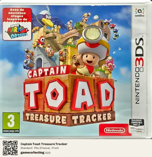 Captain Toad: Treasure Tracker Nintendo 3DS, France box front