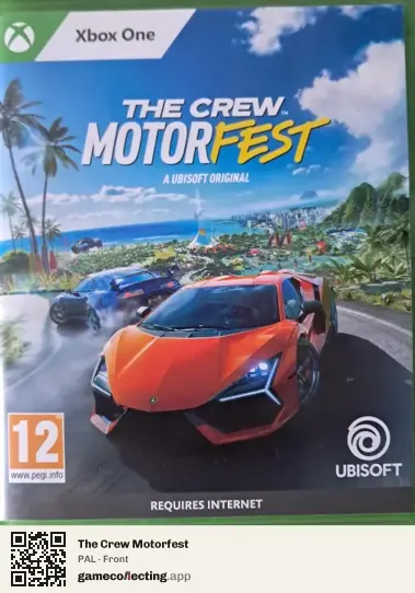 The Crew Motorfest Xbox One, PAL box front