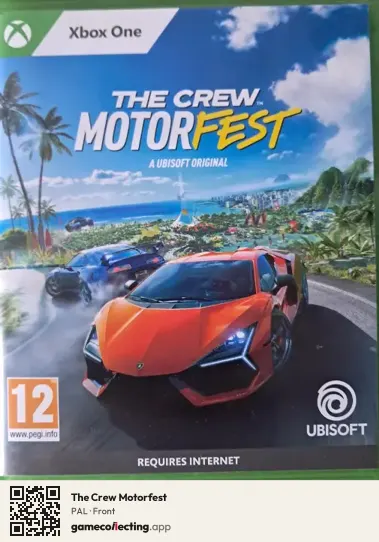 The Crew Motorfest Xbox One, PAL box front