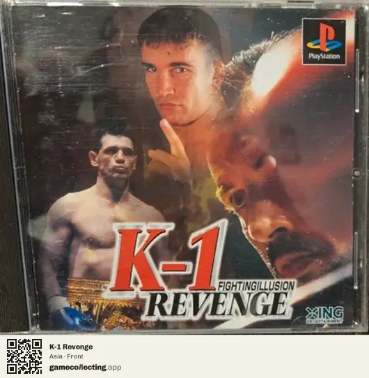 K-1 Revenge PlayStation, Asia box front